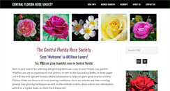 Desktop Screenshot of centralfloridarosesociety.org